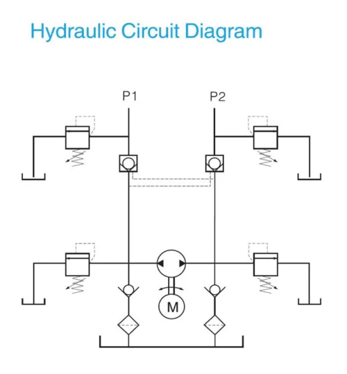 12 volt electric hydraulic pump