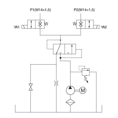 12 volt hydraulic pump