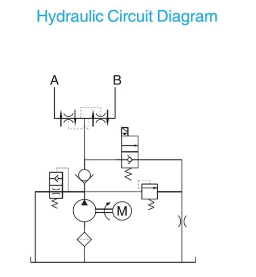 12v dc hydraulic power pack