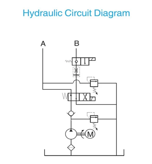 dump bed hydraulic pump