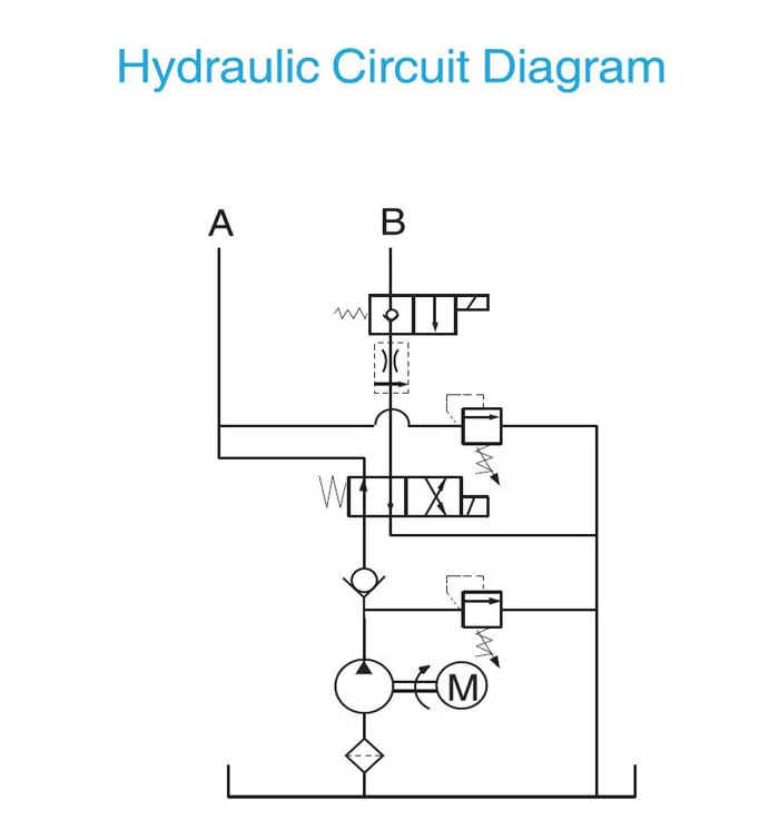 dump bed hydraulic pump