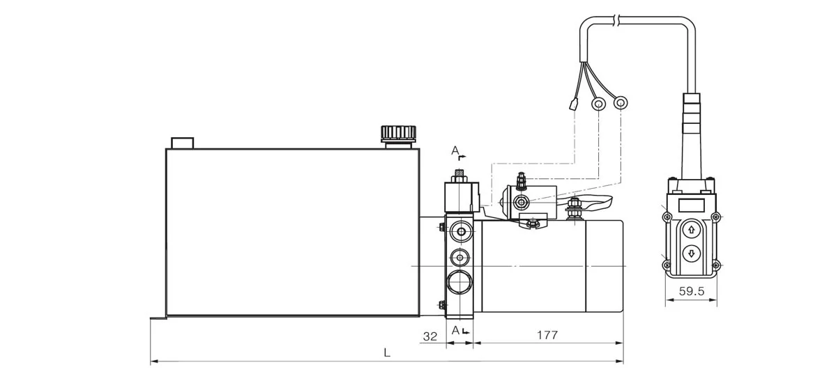 hydraulic trailer pump
