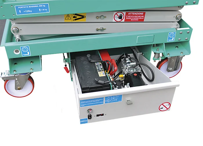 scissor lift batteries and power unit hydraulic scissor lift batteries and power unit hydraulic