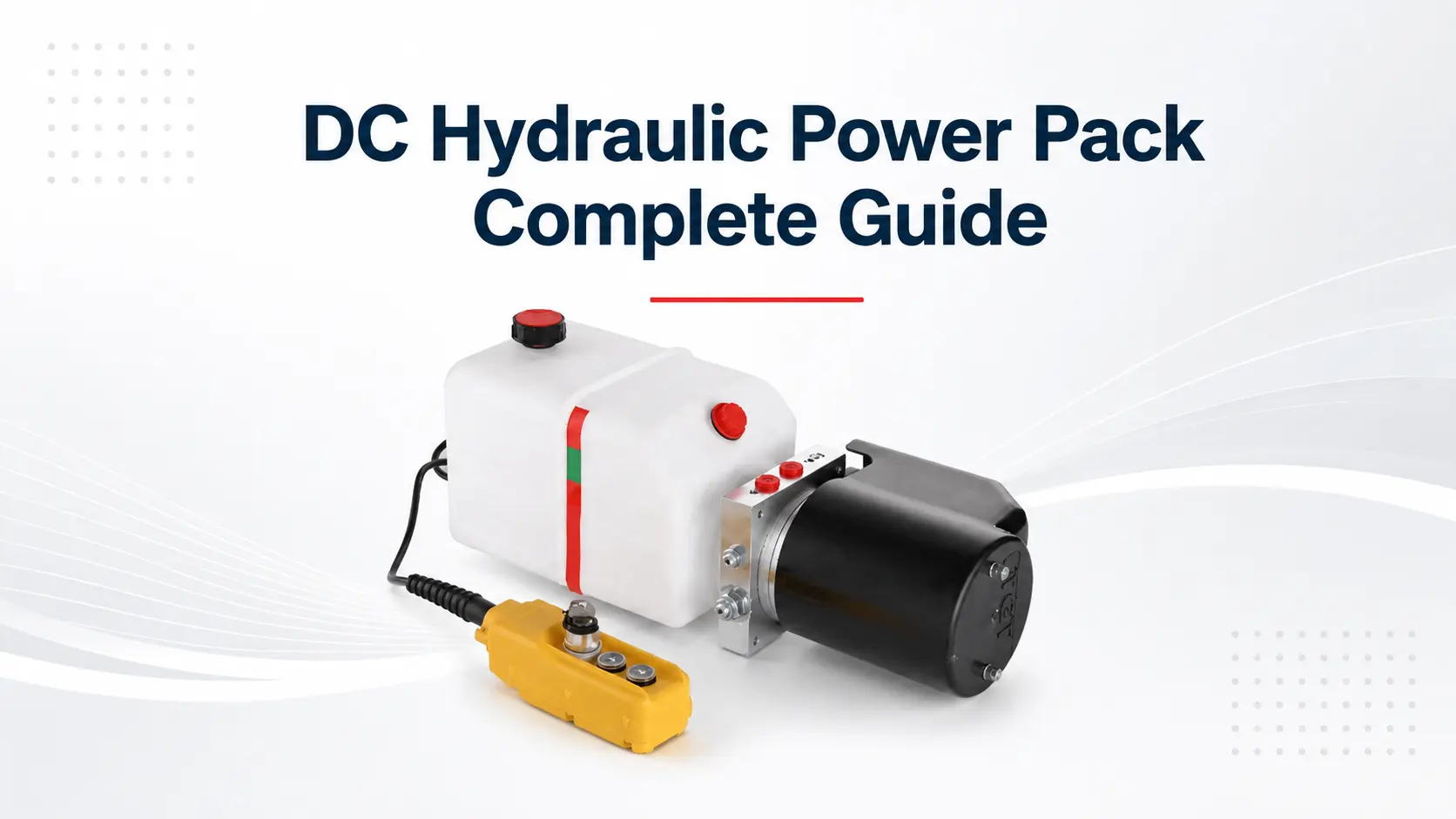 DC hydraulic power pack complete guide cover image