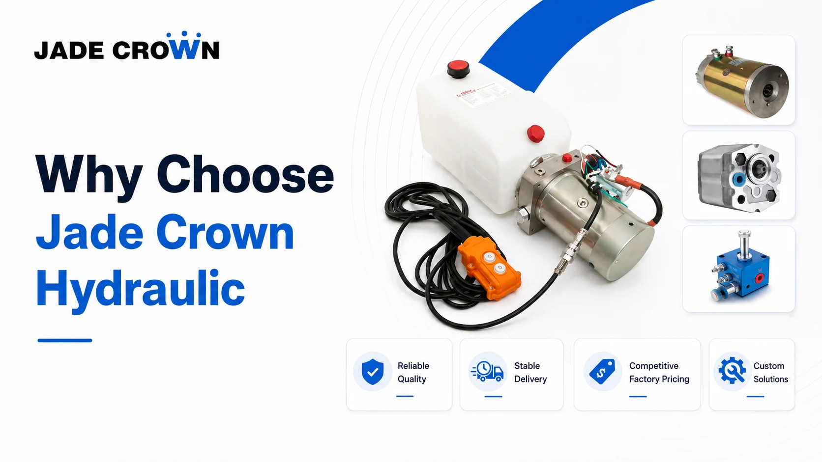 Why choose Jade Crown Hydraulic for reliable hydraulic power unit solutions