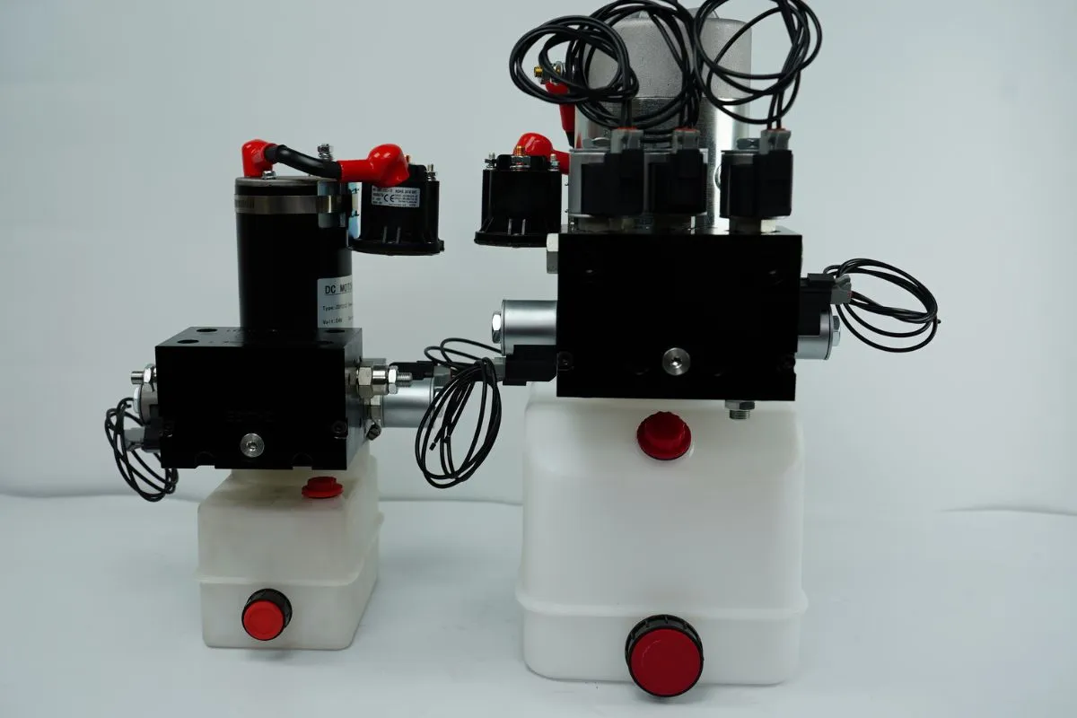 4 quart 8 quart 12 quart double acting power unit