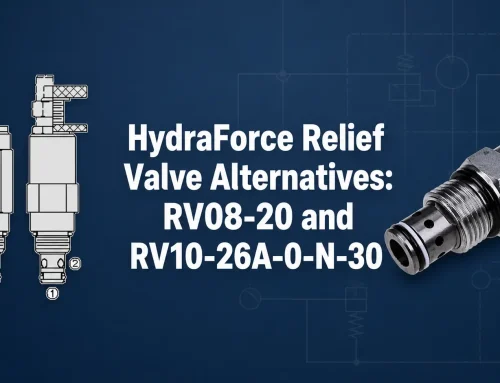 HydraForce Relief Valve Alternatives: RV08-20 and RV10-26A-0-N-30